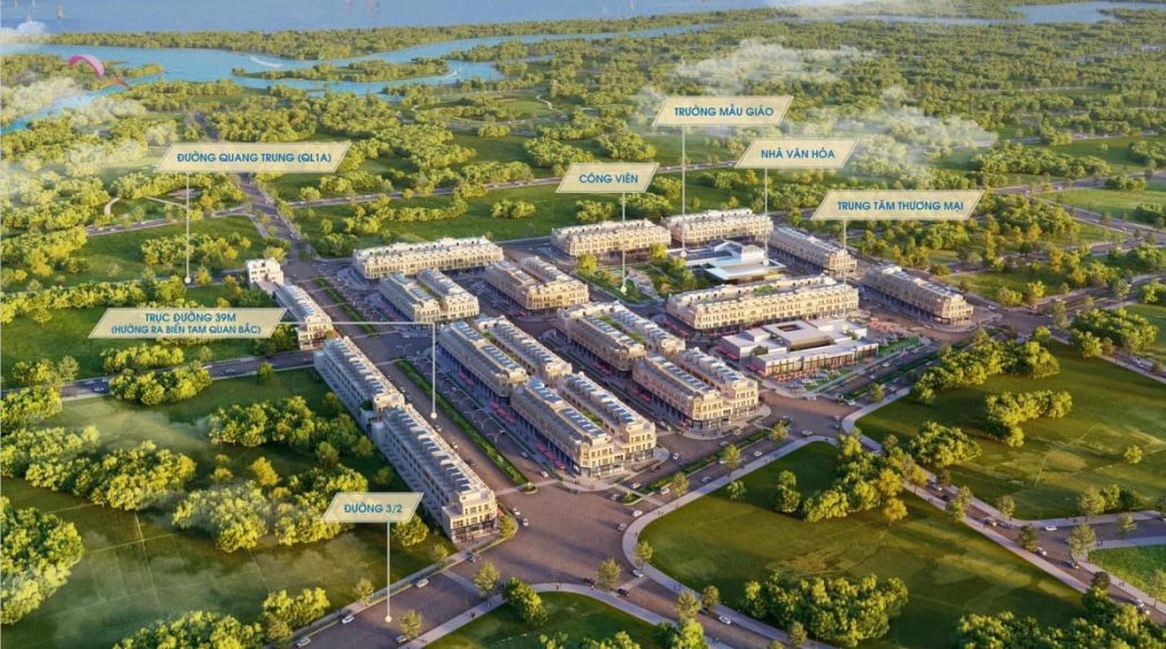 mặt bằng tổng thể Grand Navience City - Grand Navience City