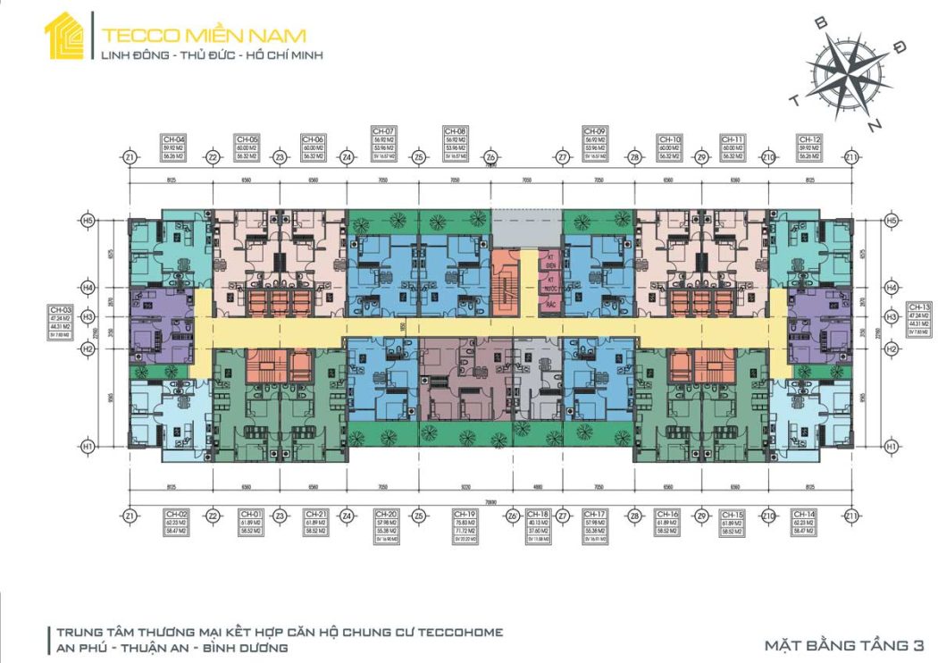 mat-bang-dien-hinh-tang-3-tecco-home-an-phu-1 mat bang dien hinh tang 3 tecco home an phu - DỰ ÁN CĂN HỘ TECCO HOME AN PHÚ BÌNH DƯƠNG