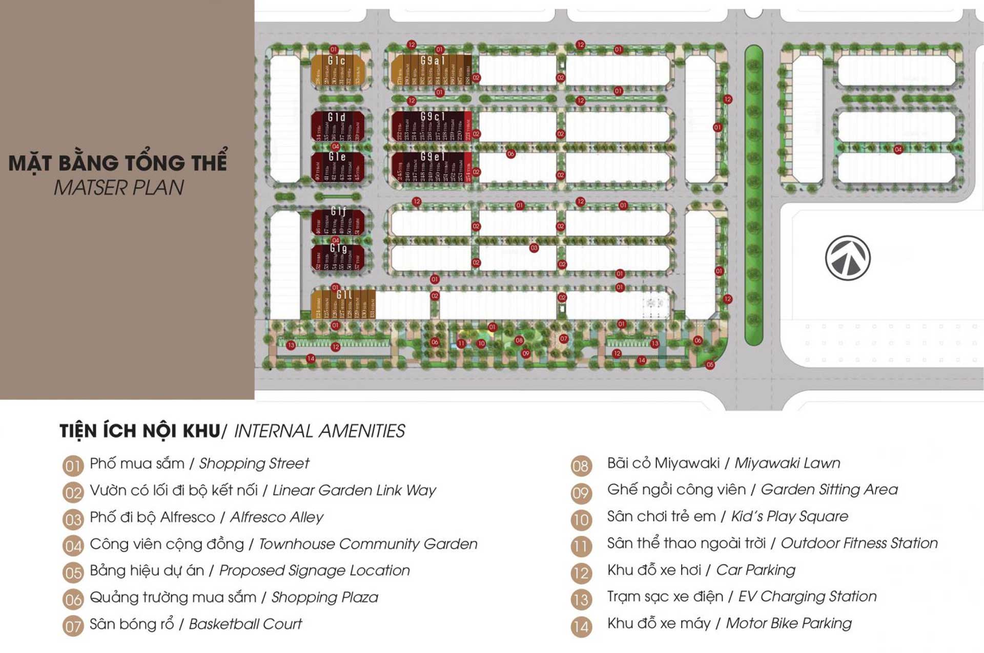 Artisan Park Mat bang Du an Artisan Park - Artisan Park