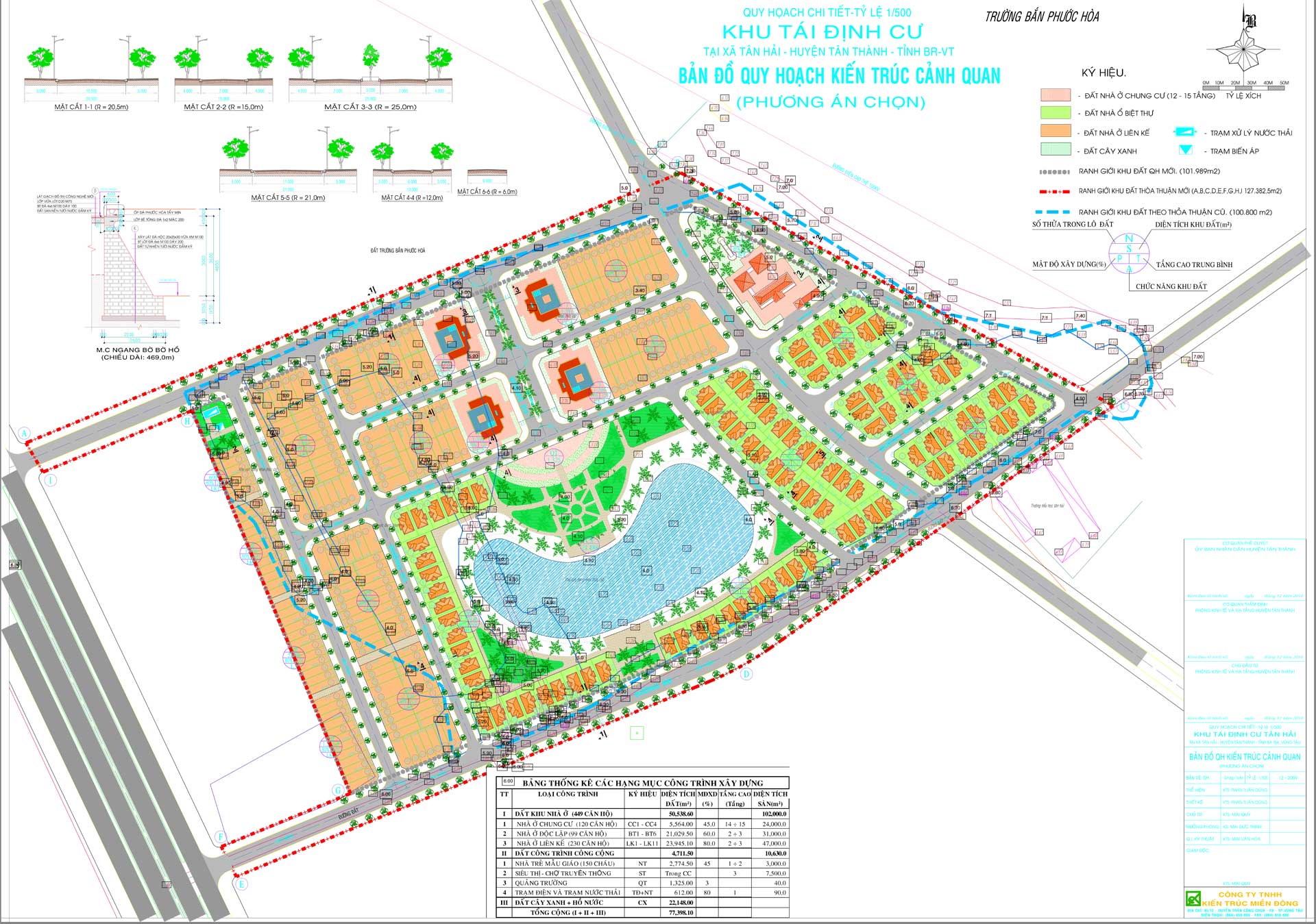 LIC CITY PHÚ MỸ mat bang du an lic city - LIC CITY PHÚ MỸ