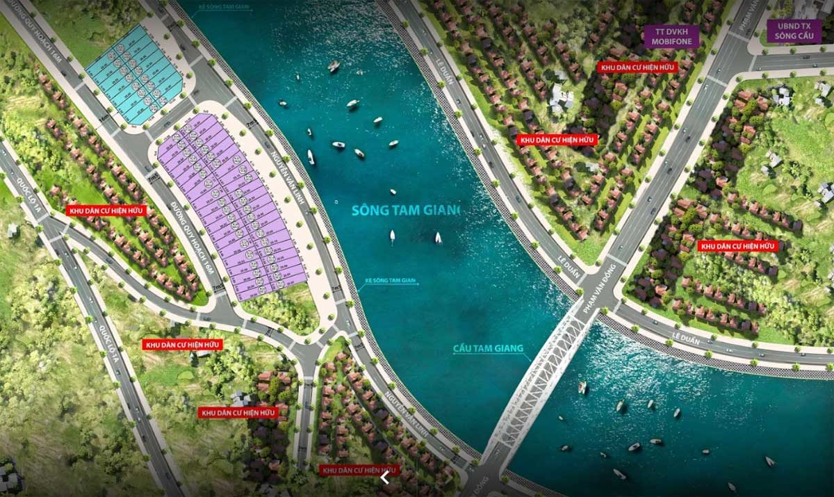 mat bang du an song cau riverside phu yen - DỰ ÁN SÔNG CẦU RIVERSIDE PHÚ YÊN