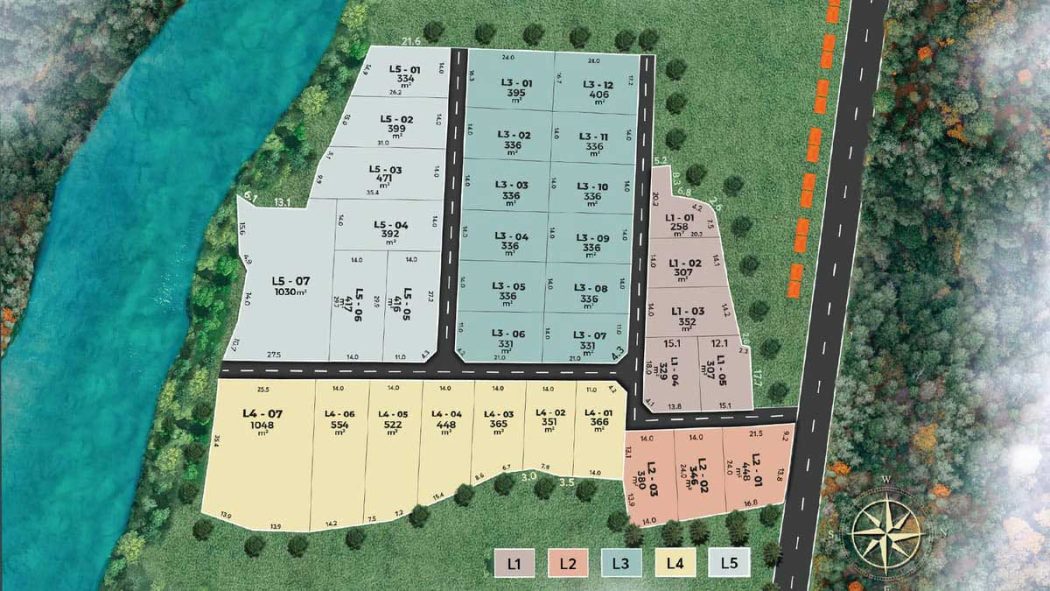 Fog Garden mat bang phan lo du an fog garden bao loc - Fog Garden