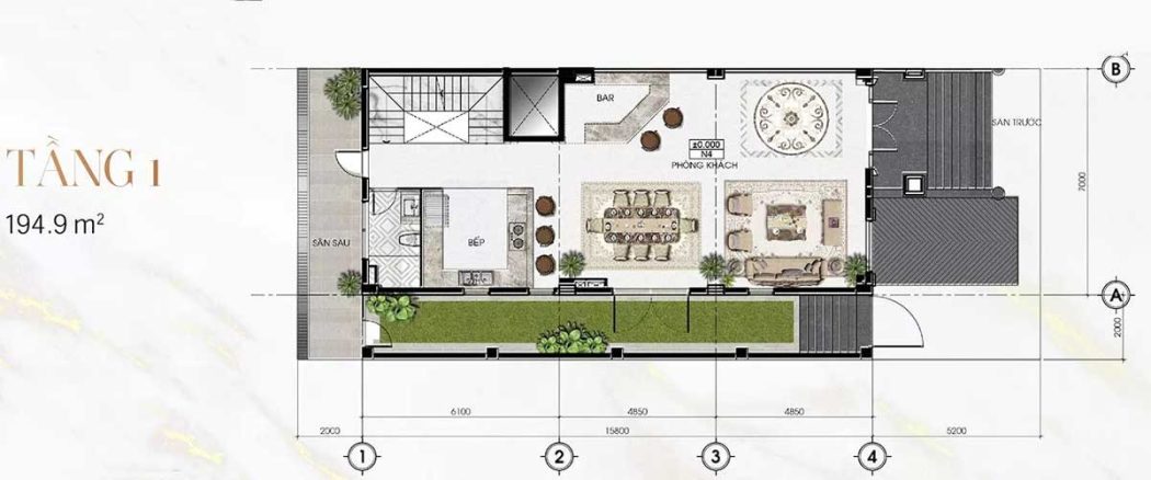 SUNLAKE SHOP VILLAS mat bang tang 1 Sunlake Shop Villas - SUNLAKE SHOP VILLAS