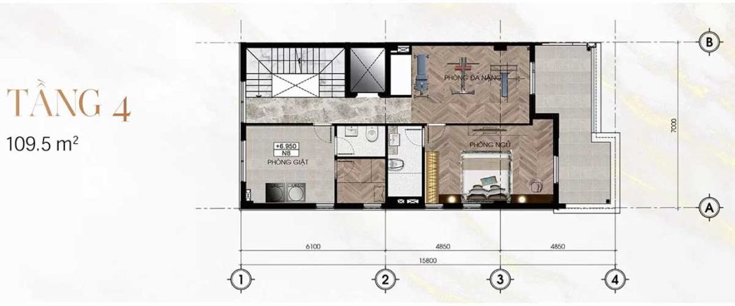 SUNLAKE SHOP VILLAS mat bang tang 4 Sunlake Shop Villas - SUNLAKE SHOP VILLAS