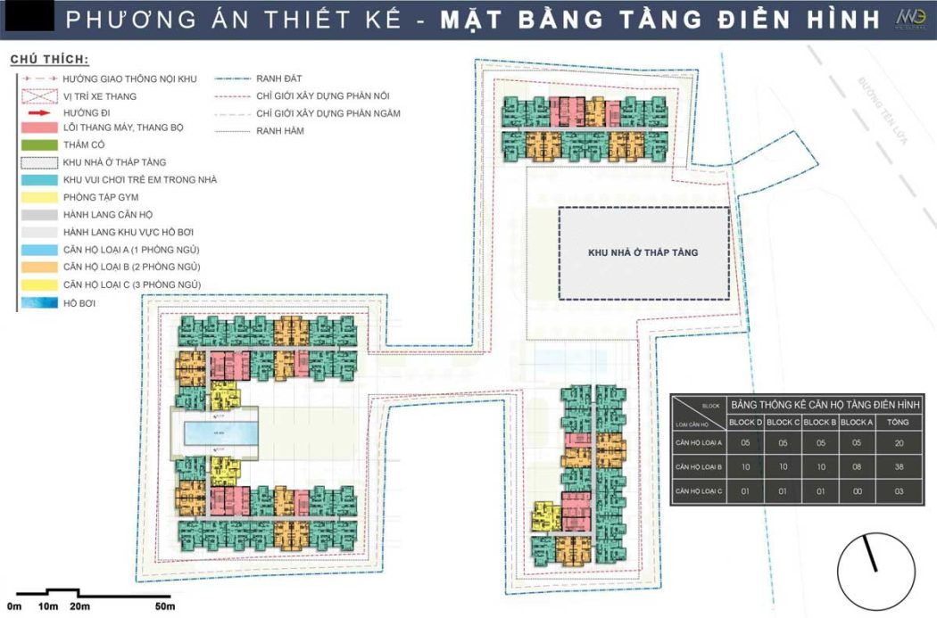 Moonlight Complex Mat bang Tang dien hinh Du an Moonlight Complex Binh Tan - Moonlight Complex