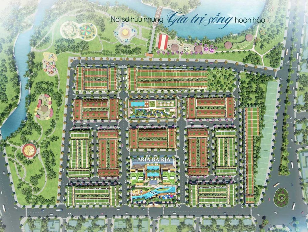 DỰ ÁN CĂN HỘ ARIA BÀ RỊA mat bang tong the du an aria ba ria - DỰ ÁN CĂN HỘ ARIA BÀ RỊA