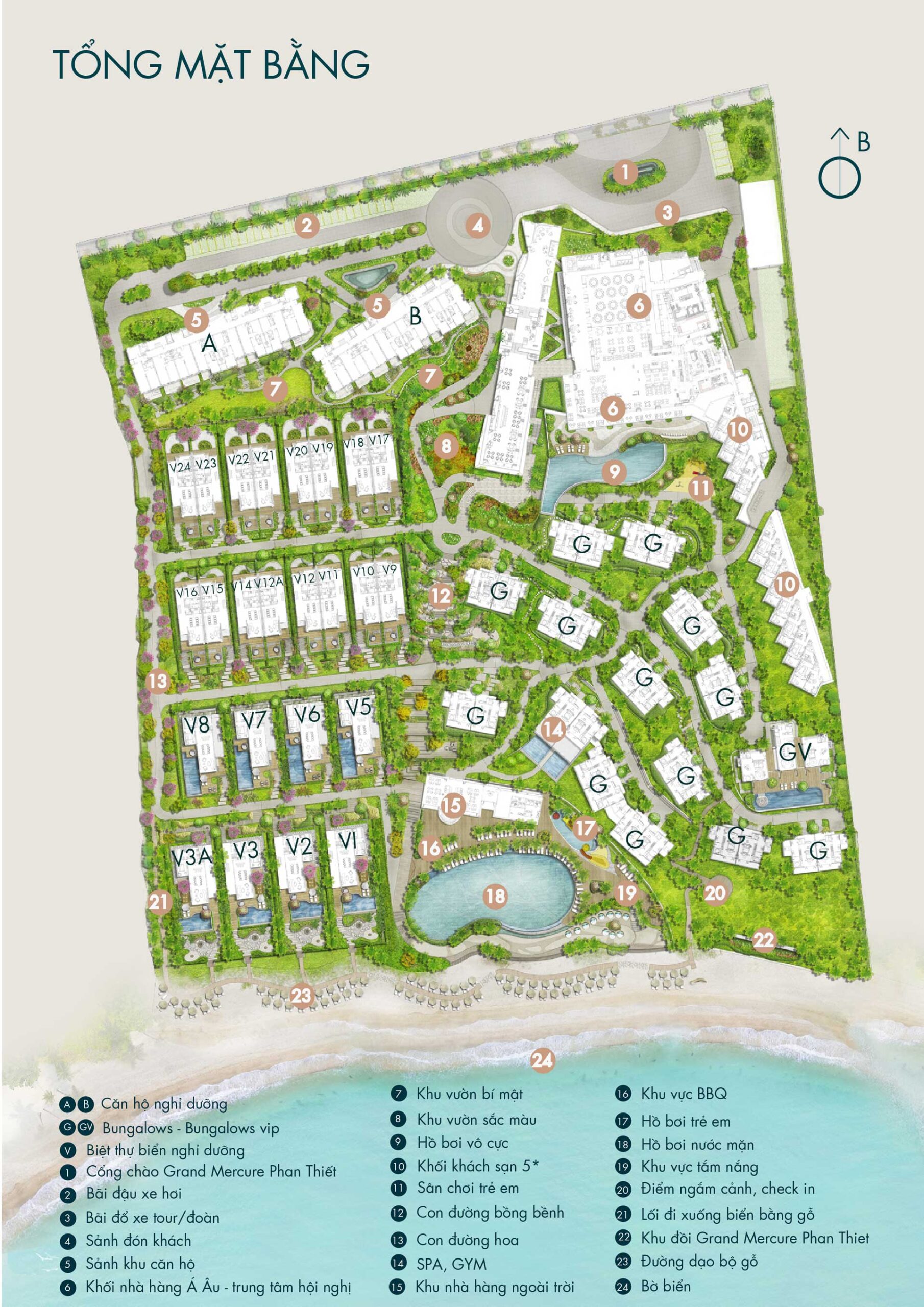 Grand Mercure Phan Thiết Mat bang Tong the Du an Grand Mercure Phan Thiet scaled - Grand Mercure Phan Thiết