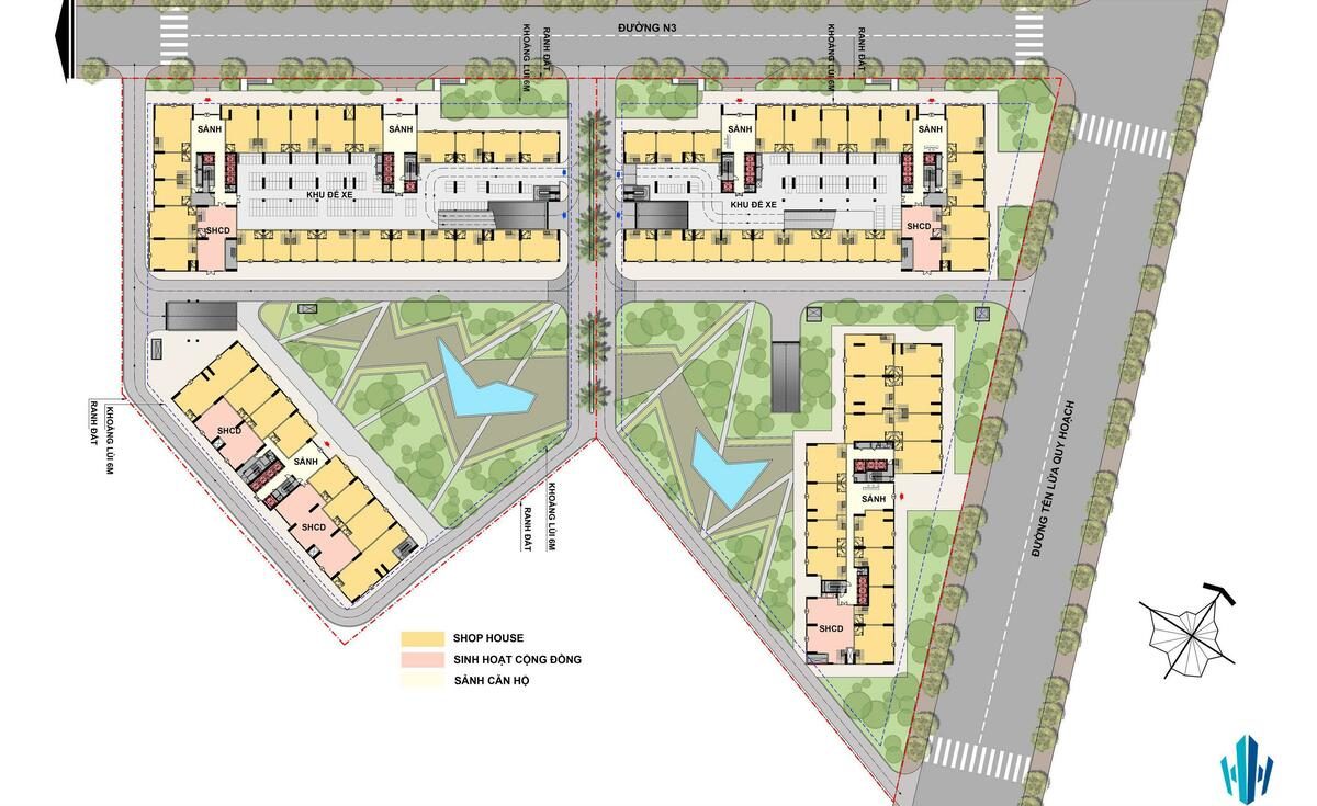 mặt bằng aio city - AIO CITY BÌNH TÂN