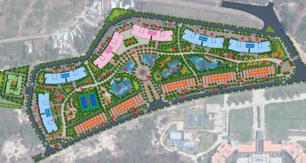 DỰ ÁN CĂN HỘ RAY DE MANOR HỒ TRÀM Mặt bằng chi tiết Ray De Mannor - DỰ ÁN CĂN HỘ RAY DE MANOR HỒ TRÀM