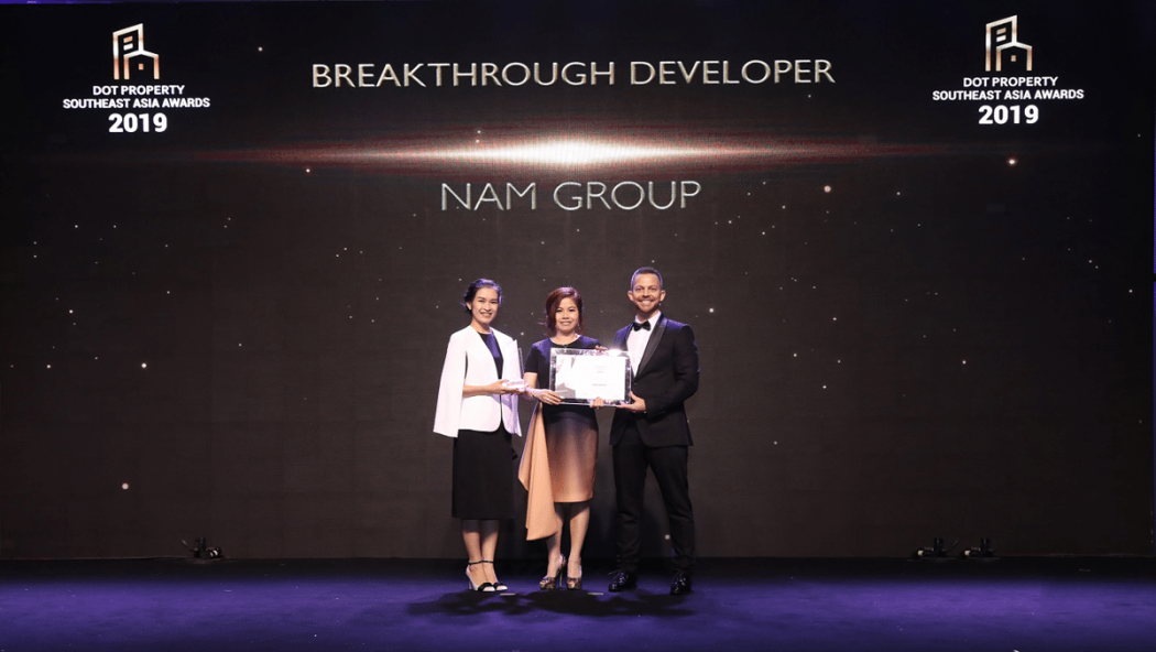NAM GROUP Nam Group thắng lớn tại Dot Property Southeast Asia Awards 2019 - NAM GROUP
