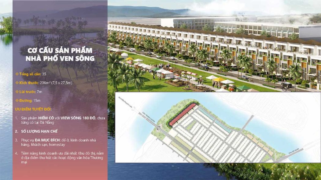 Sunneva Island Nha pho ven song Du an Sunneva Island Da Nang - Sunneva Island