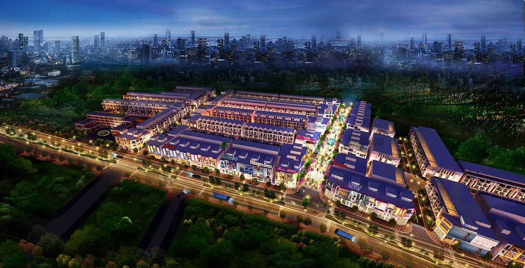 Phối cảnh đêm Lic City Phú Mỹ - LIC CITY PHÚ MỸ