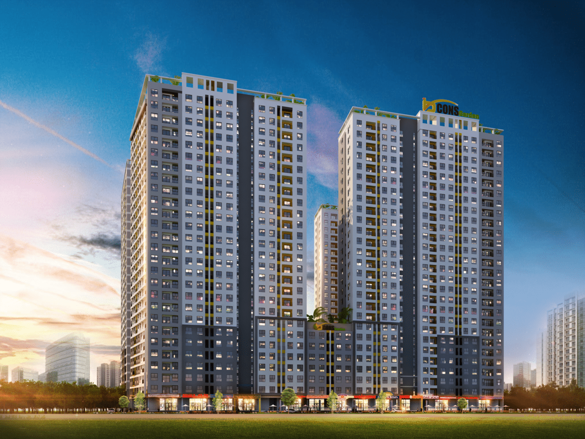 Phối cảnh Dự án Bcons Garden Bình Dương - DỰ ÁN CĂN HỘ BCONS GARDEN BÌNH DƯƠNG