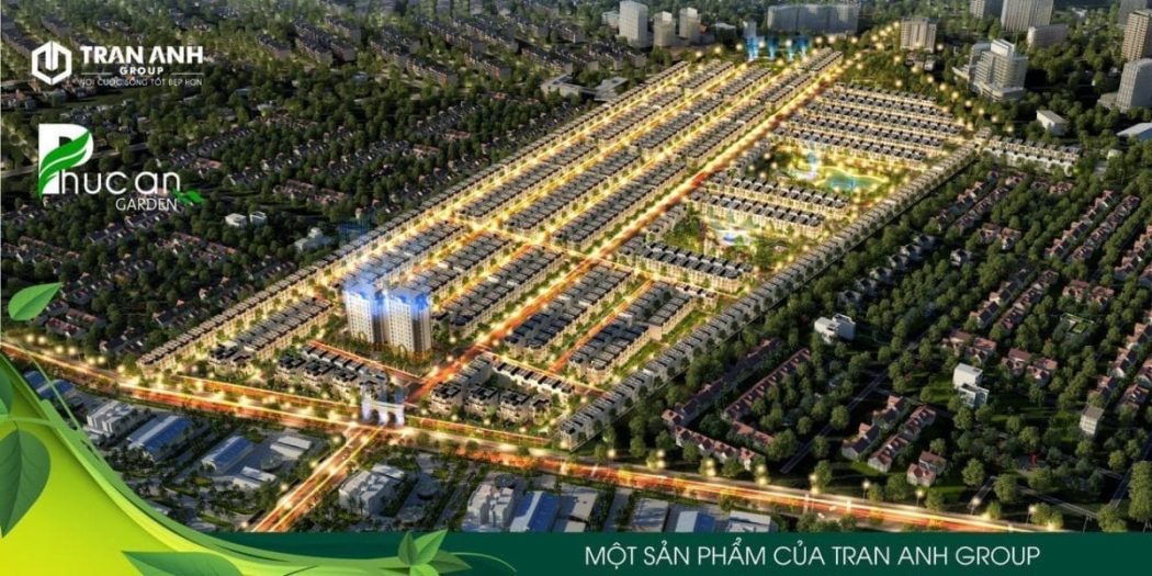 TẬP ĐOÀN BẤT ĐỘNG SẢN TRẦN ANH Phối cảnh Phúc An Garden - TẬP ĐOÀN BẤT ĐỘNG SẢN TRẦN ANH