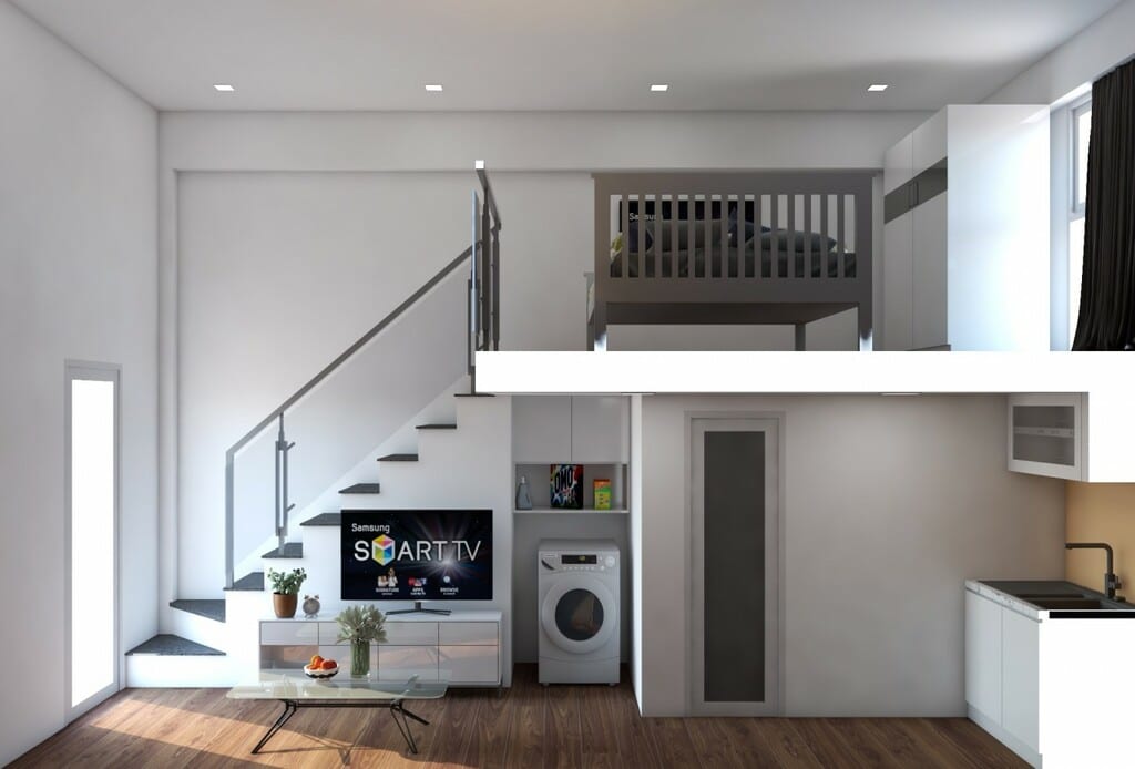 phối cảnh trong căn hộ 9x house - DỰ ÁN CĂN HỘ 9X HOUSE