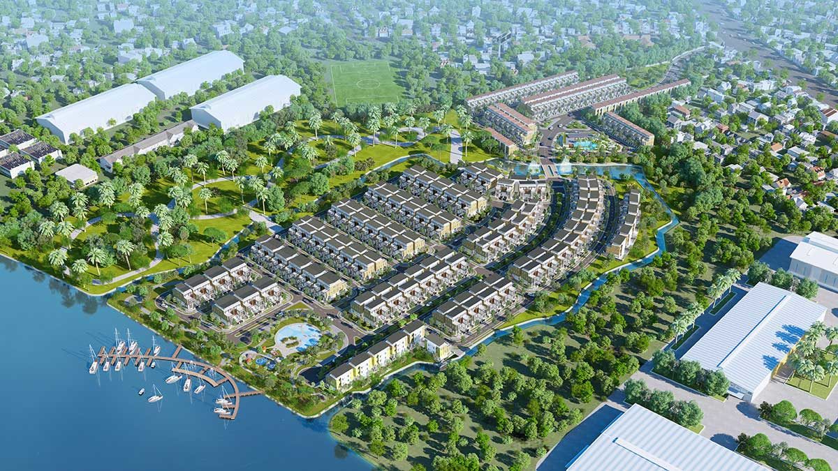 phoi canh du an tan lan riverside - DỰ ÁN TÂN LÂN RIVERSIDE LONG AN