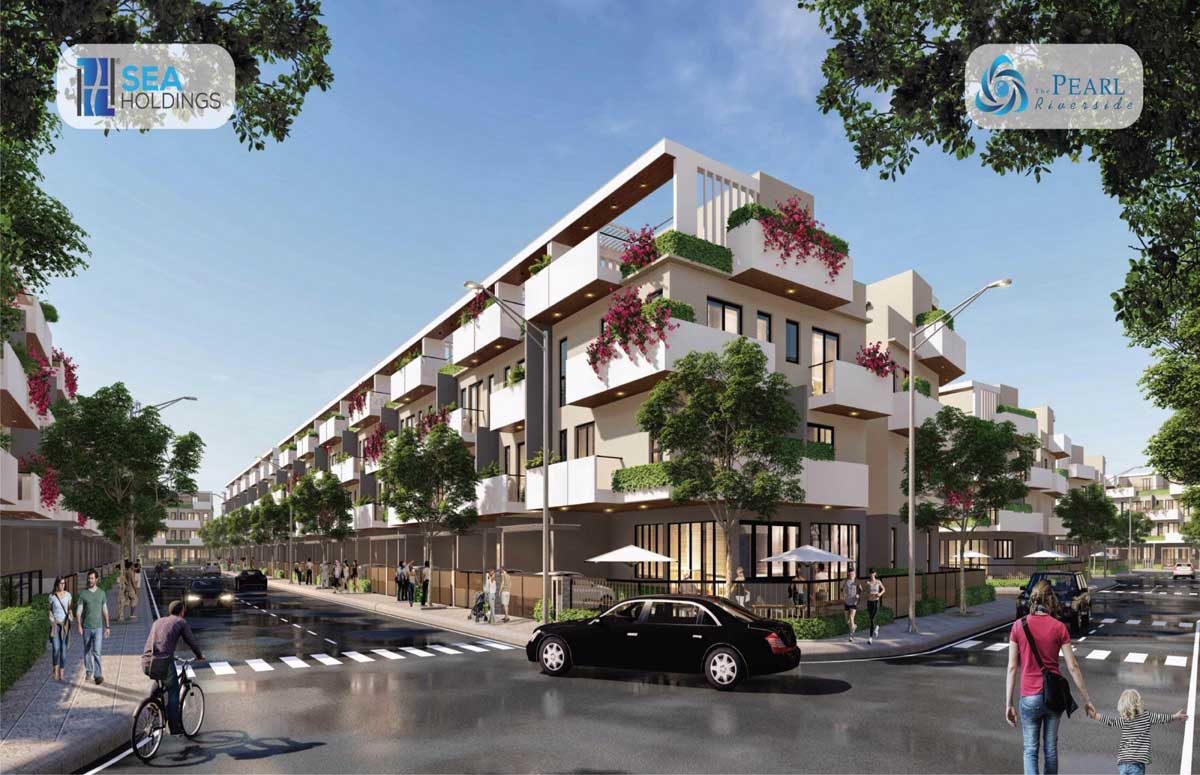 phoi-canh-nha-pho-the-pearl-riverside-ben-luc phoi canh nha pho the pearl riverside ben luc - THE PEARL RIVERSIDE BẾN LỨC LONG AN