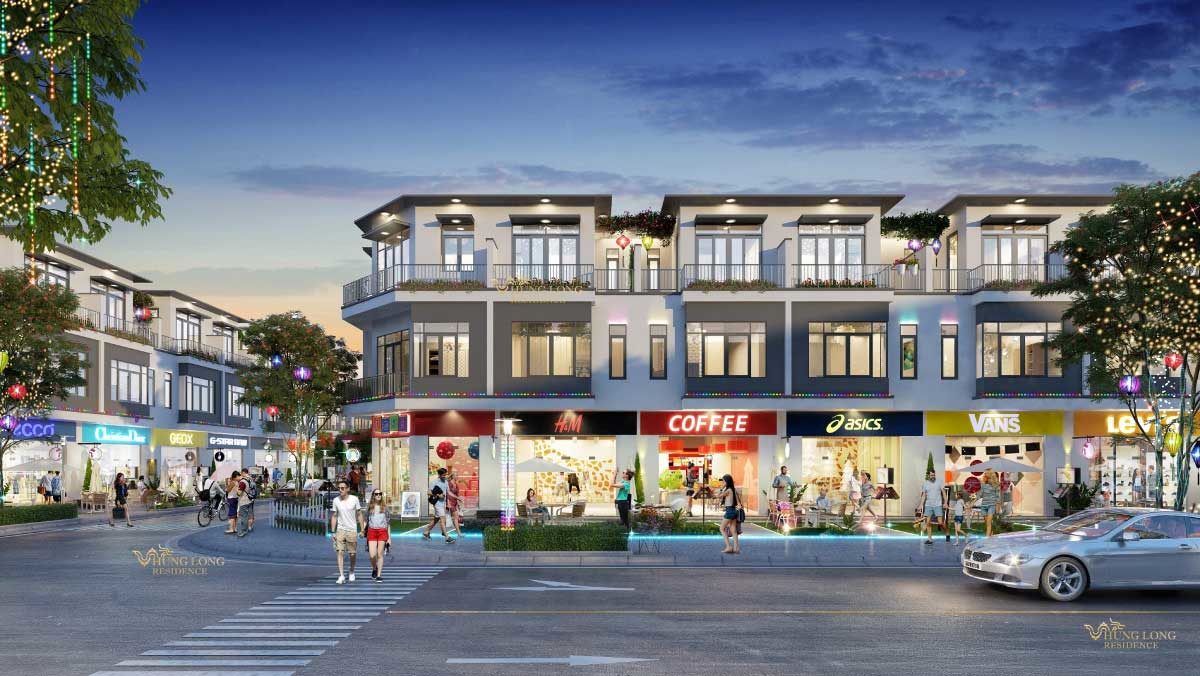 phoi-canh-shophouse-du-an-hung-long-residence phoi canh shophouse du an hung long residence - DỰ ÁN HƯNG LONG RESIDENCE LONG AN