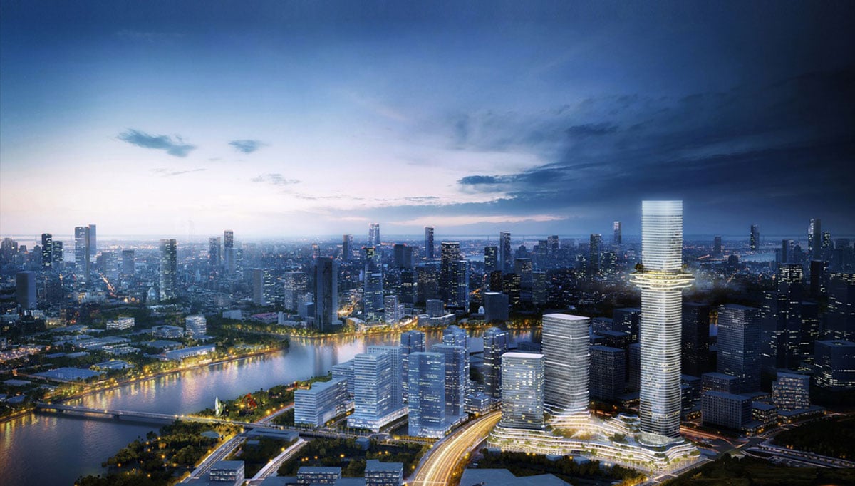 TÒA THÁP CAO NHẤT VIỆT NAM EMPIRE 88 TOWER phoi canh toa thap Empire 88 Tower cao nhat viet nam - TÒA THÁP CAO NHẤT VIỆT NAM EMPIRE 88 TOWER