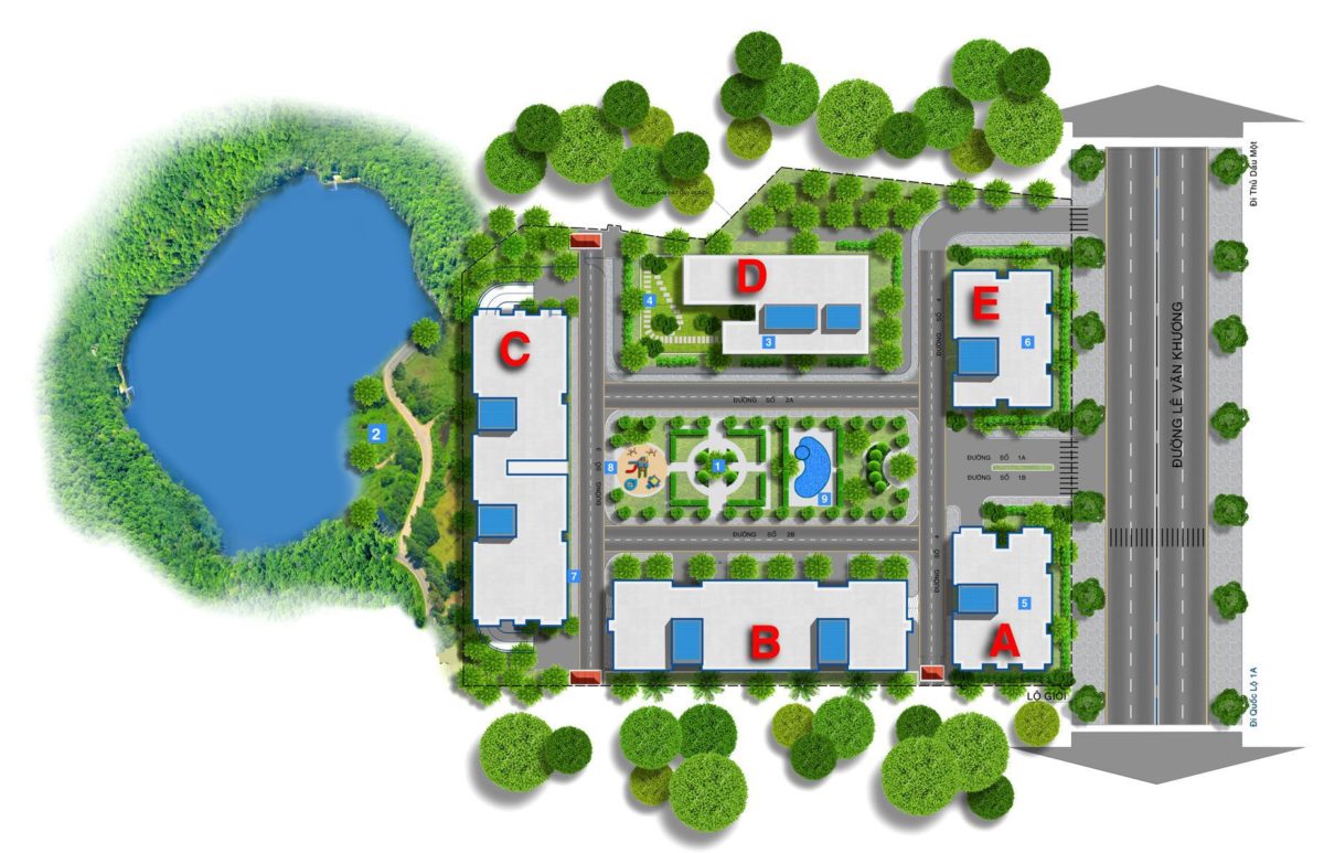 PHOI CANH TONG THE HIEP THANH LE VAN KHUONG - CĂN HỘ HIỆP THÀNH BUILDINGS LÊ VĂN KHƯƠNG