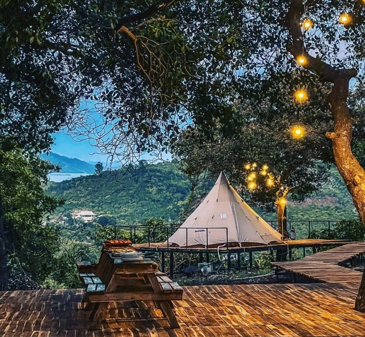 phong canh ho tri an - Lake View Garden