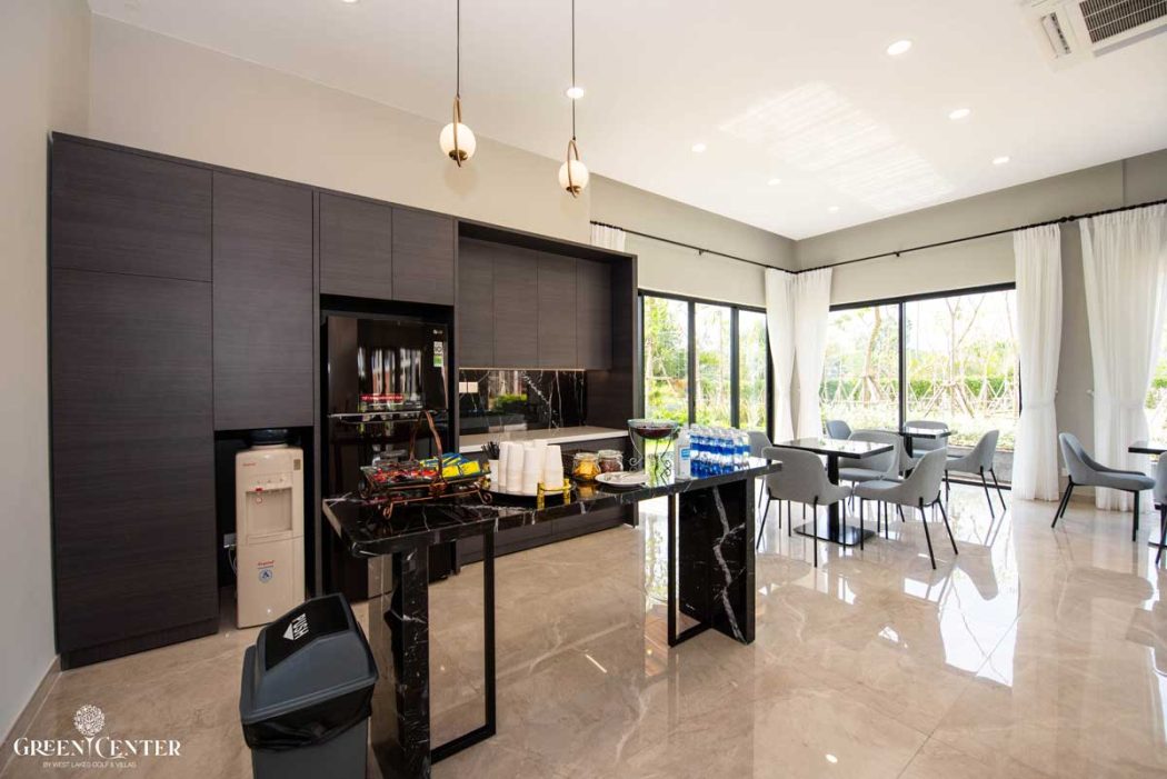 Phong khach Nha dieu hanh Du an Green Center - Green Center