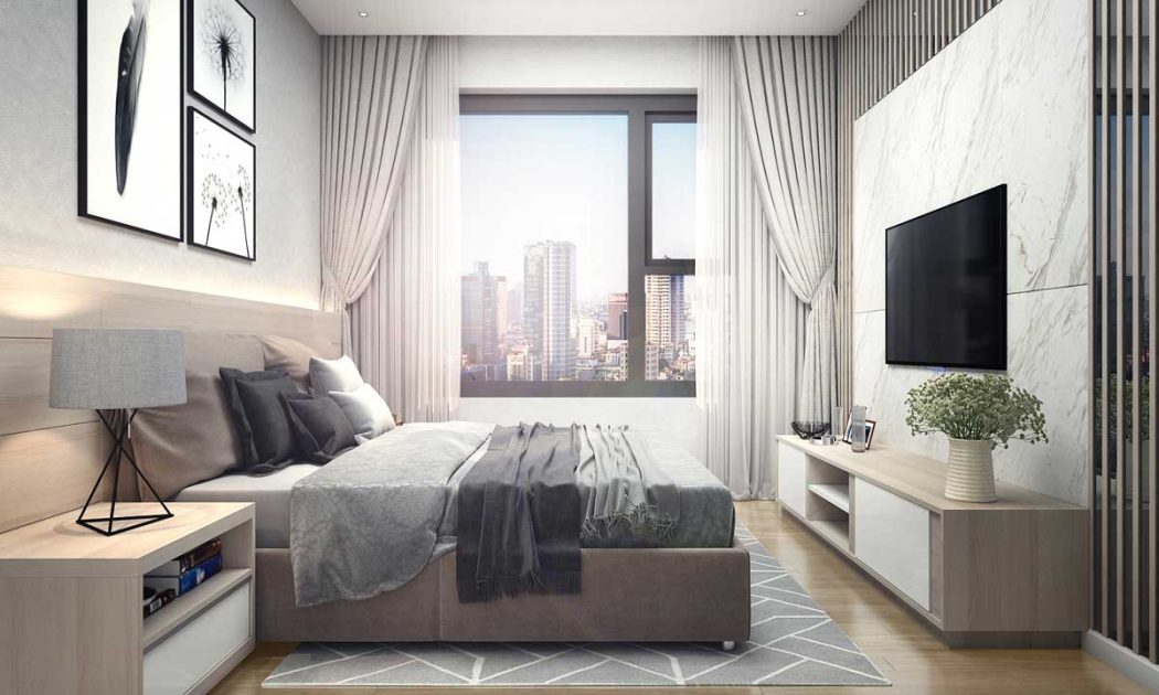 Phong ngu Can ho Essensia Nam Sai Gon - Essensia Nam Sài Gòn