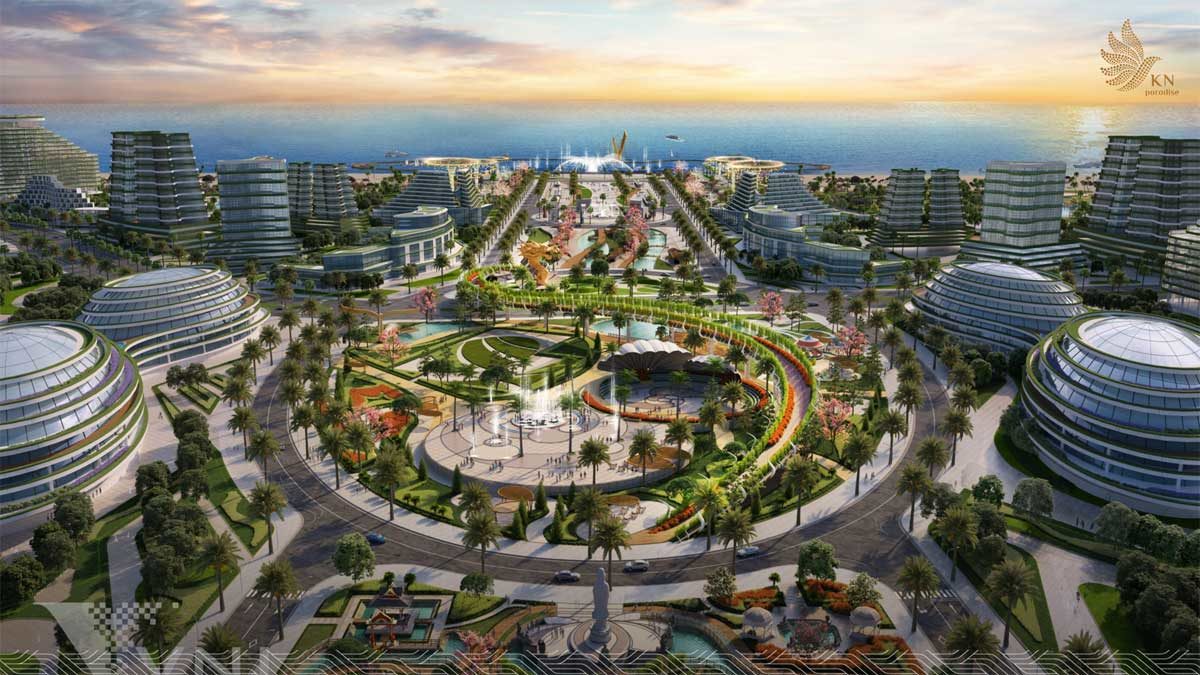 DỰ ÁN BIỆT THỰ PARA DRACO CAM RANH Quãng trường Union Square - DỰ ÁN BIỆT THỰ PARA DRACO CAM RANH