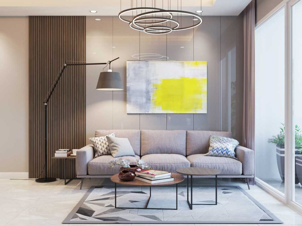 sofa phong khach Can ho Parkview Apartment - PARKVIEW IRIS TOWER