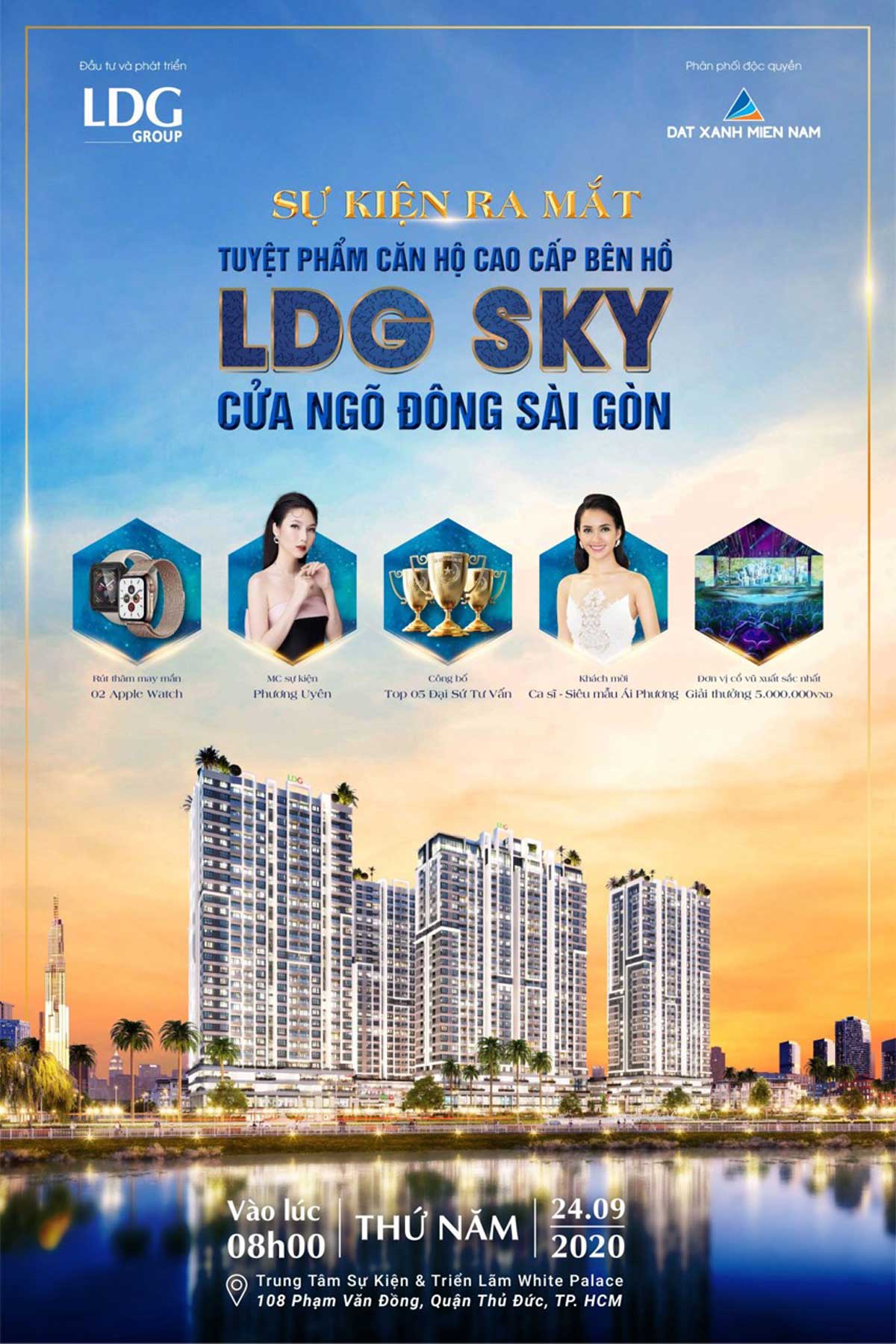 LDG SKY su kien ra mat du an can ho cao cap ldg sky - LDG SKY