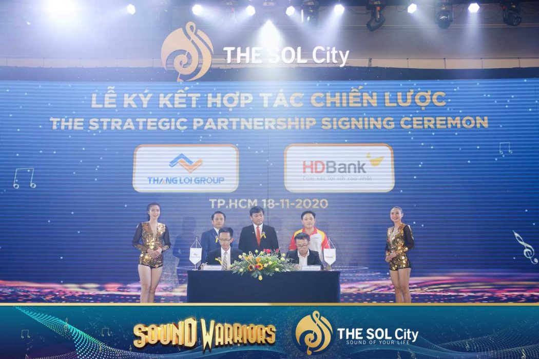 The Sol City tap doan thang loi ky ket hop tac chien luoc voi ngan han HDBank - The Sol City
