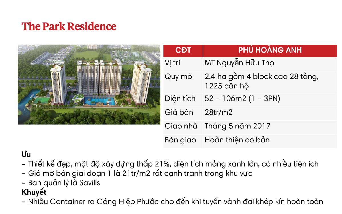 the-park-residence-1 The Park Residence - DỰ ÁN CĂN HỘ SENTURIA NAM SÀI GÒN