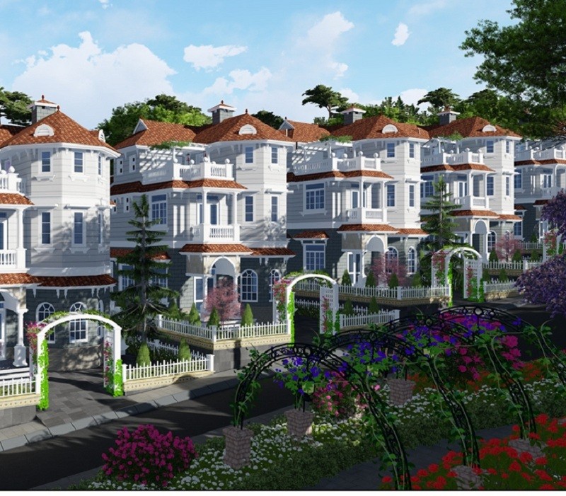 thiết kế villa town đà lạt - DỰ ÁN BIỆT THỰ VILLA TOWN ĐÀ LẠT