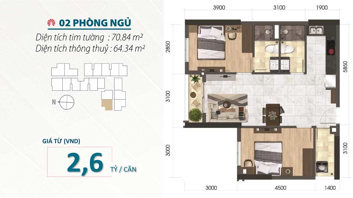 thiet-ke-can-ho-2-pn-saigon-asiana-1 thiet ke can ho 2 PN saigon asiana - DỰ ÁN CĂN HỘ SAIGON ASIANA QUẬN 6