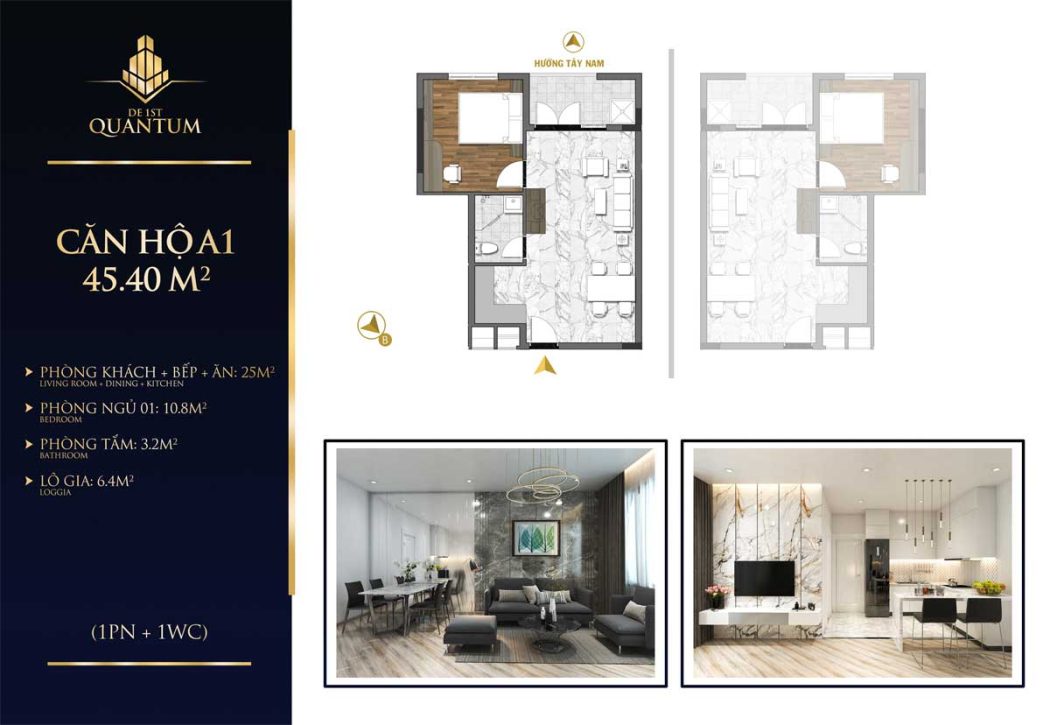 thiet-ke-can-ho-45m2-de-1st-quantum thiet ke can ho 45m2 De 1st Quantum - DỰ ÁN CĂN HỘ DE 1ST QUANTUM HUẾ