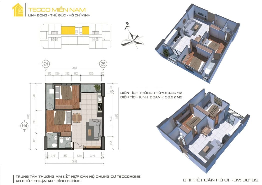 thiet-ke-can-ho-56m2-tecco-home-an-phu-1 thiet ke can ho 56m2 tecco home an phu - DỰ ÁN CĂN HỘ TECCO HOME AN PHÚ BÌNH DƯƠNG