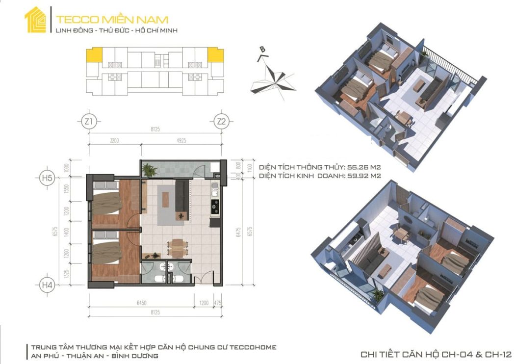 thiet-ke-can-ho-60m2-tecco-home-an-phu-1 thiet ke can ho 60m2 tecco home an phu - DỰ ÁN CĂN HỘ TECCO HOME AN PHÚ BÌNH DƯƠNG