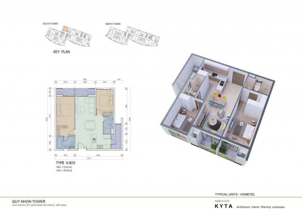 I-TOWER QUY NHƠN thiet ke can ho HB10 i tower quy nhon - I-TOWER QUY NHƠN