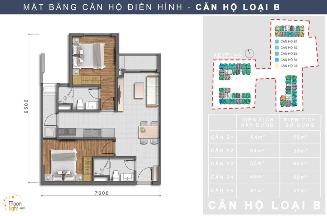 Moonlight Complex Thiet ke Can ho Moonlight Complex Binh Tan - Moonlight Complex