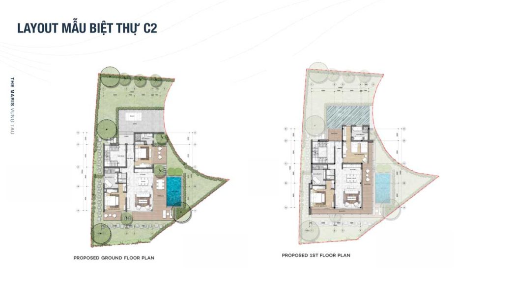 THE MARIS VŨNG TÀU thiet ke mau biet thu c2 the maris vung tau - THE MARIS VŨNG TÀU