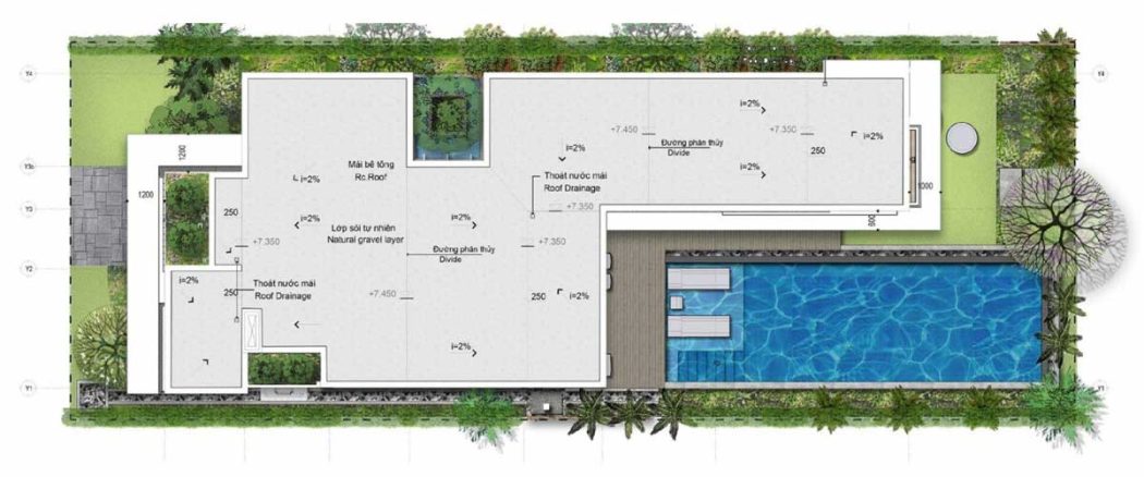 ANGSANA RESIDENCES HỒ TRÀM Thiet ke tang thuong Biet thu beachfront Angsana Ho tram - ANGSANA RESIDENCES HỒ TRÀM