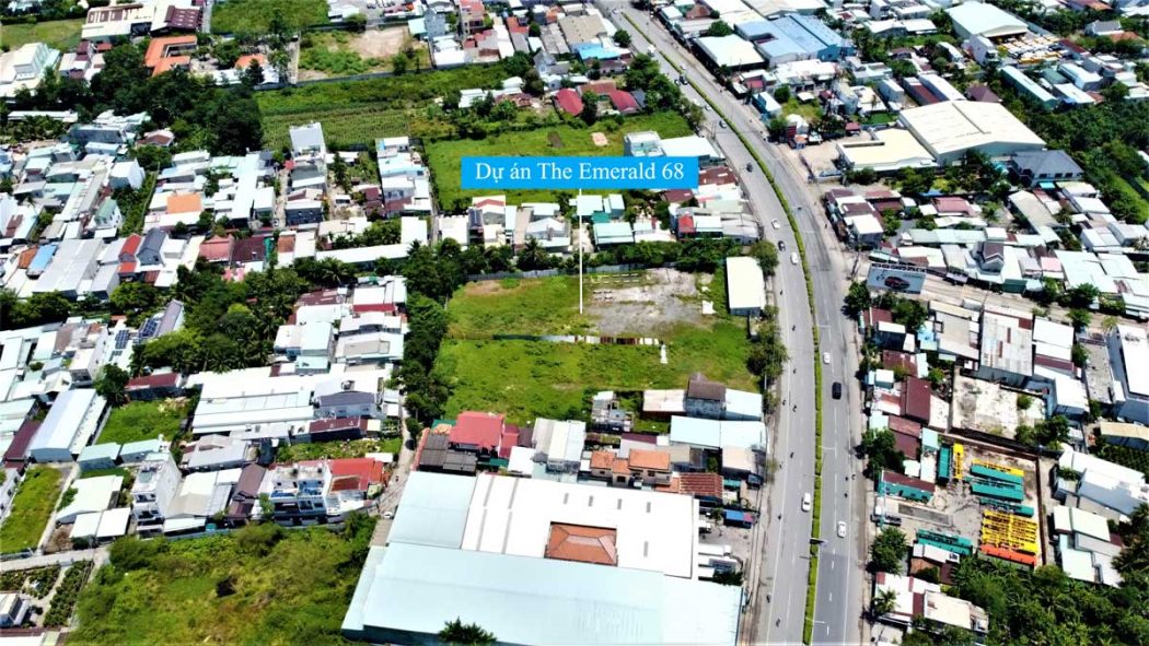 Tien do thi cong Du an Emerald 68 Thuan An Binh Duong - The Emerald 68