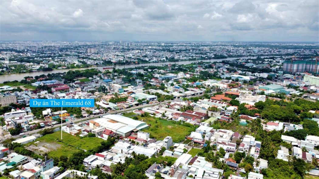 Tien do thi cong Du an Emerald 68 Thuan An Binh Duong moi nhat - The Emerald 68