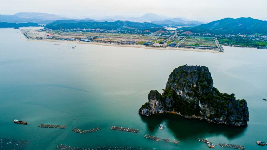 Tien do thi cong Du an Phuong Dong Van Don Quang Ninh - Khu đô thị Phương Đông Vân Đồn