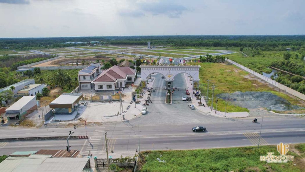 The Diamond City Tien do thi cong Du an The Diamond City - The Diamond City