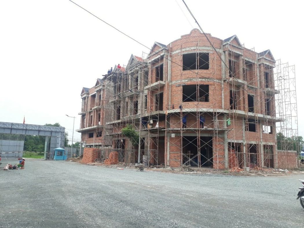 tien do xay dung hien tai valerich - DỰ ÁN SHOPHOUSE VÀ BIỆT THỰ VALERICH