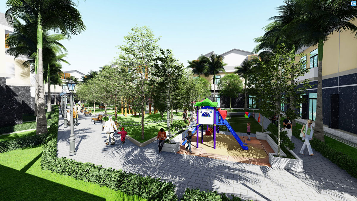 tien ich du an kdc binh chanh new center - DỰ ÁN ĐẤT NỀN BÌNH CHÁNH NEW CENTER