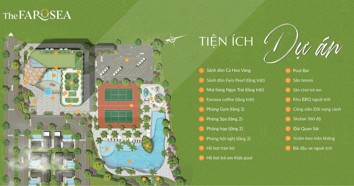 THE FAROSEA PHAN THIẾT Tien ich noi khu Du an Can ho The Farosea Phan Thiet - THE FAROSEA PHAN THIẾT