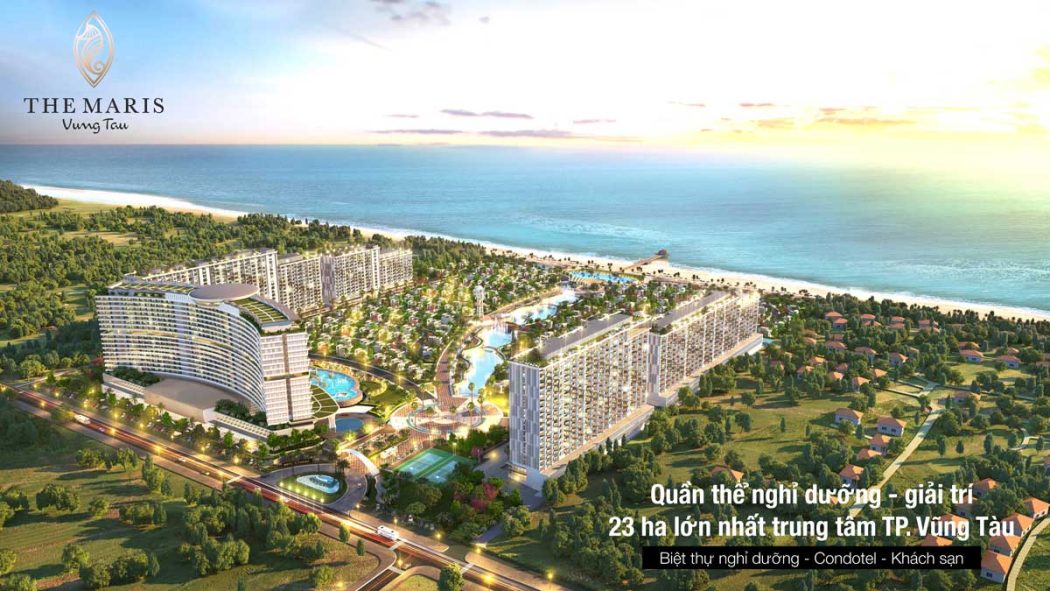 THE MARIS VŨNG TÀU toan canh du an the maris vung tau - THE MARIS VŨNG TÀU