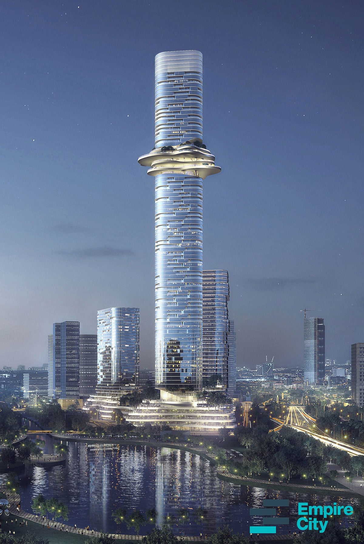 TÒA THÁP CAO NHẤT VIỆT NAM EMPIRE 88 TOWER toan canh toa thap Empire 88 Tower cao nhat viet nam - TÒA THÁP CAO NHẤT VIỆT NAM EMPIRE 88 TOWER